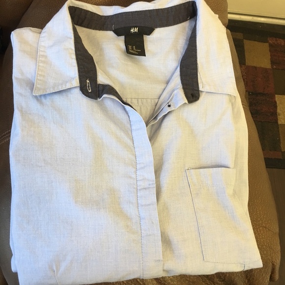 H y M  button down shirts made in Cambodia - Picture 9 of 9